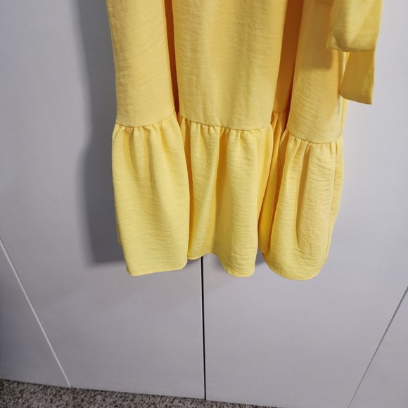 Tahari Arthur S. Levine Yellow Tank Sundress with Bottom Ruffle NWT | Size 10 - Picture 10 of 12